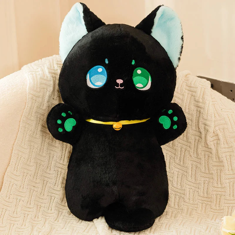 kawaiies-softtoys-plushies-kawaii-plush-Sailor Moon Fluffy Black White Cat Plushies Soft toy Black Cat 16in / 40cm 