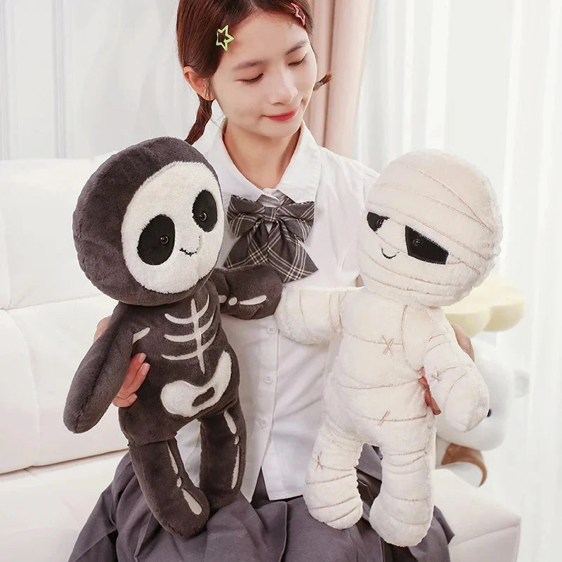 kawaiies-softtoys-plushies-kawaii-plush-Scary Skeleton and Mummy Halloween Plushies Soft toy 