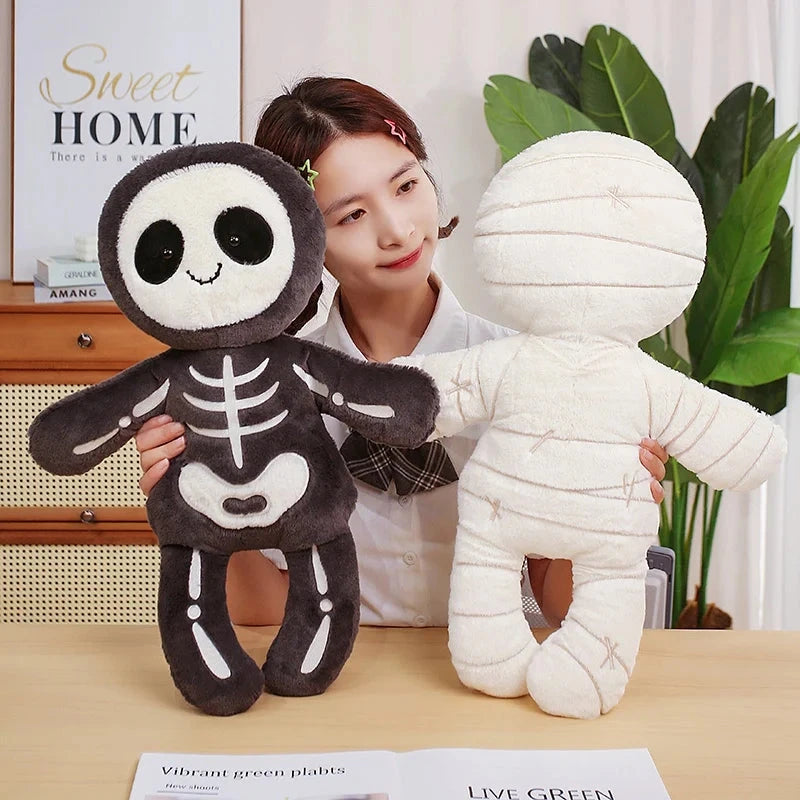 kawaiies-softtoys-plushies-kawaii-plush-Scary Skeleton and Mummy Halloween Plushies Soft toy 