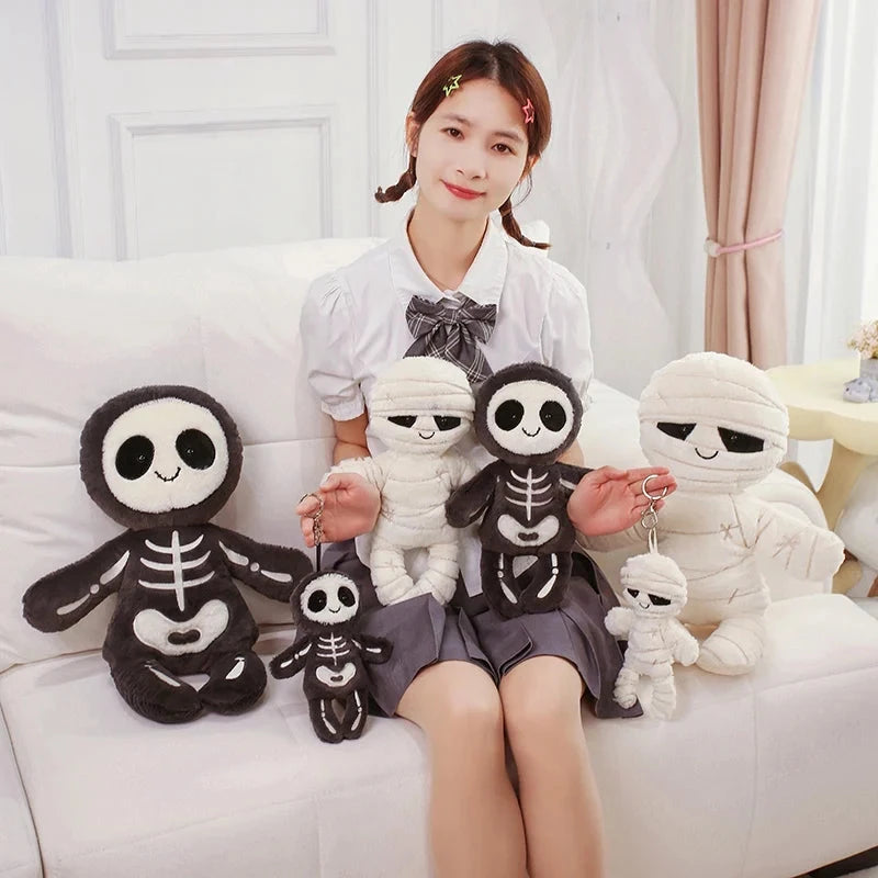 kawaiies-softtoys-plushies-kawaii-plush-Scary Skeleton and Mummy Halloween Plushies Soft toy 