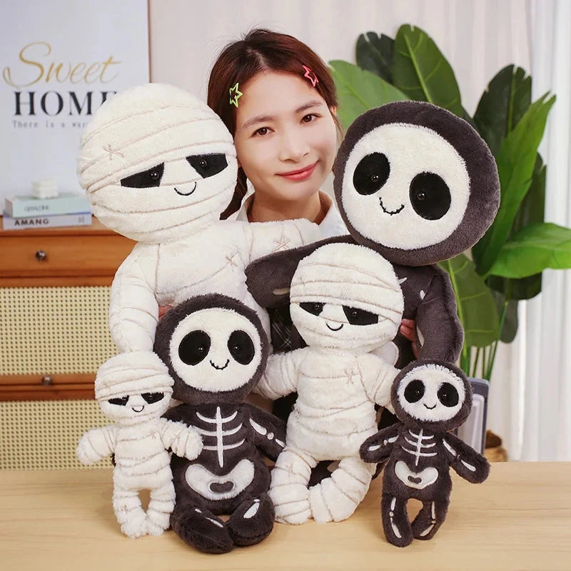 kawaiies-softtoys-plushies-kawaii-plush-Scary Skeleton and Mummy Halloween Plushies Soft toy 