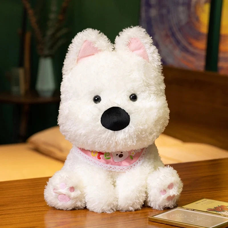 kawaiies-softtoys-plushies-kawaii-plush-Skye & Bluey West Highland Terrier Dog Plush Soft toy Skye (Pink) 40cm 