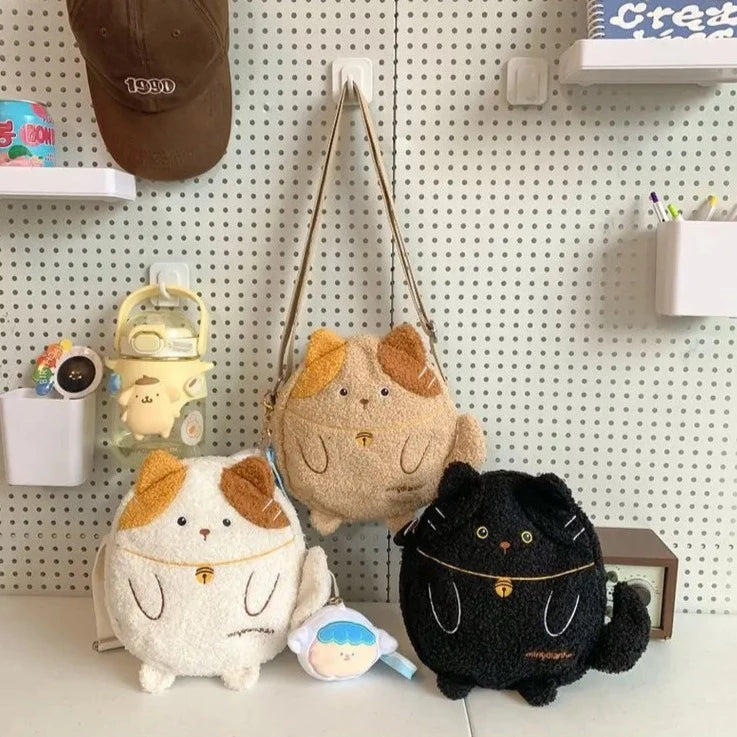 kawaiies-softtoys-plushies-kawaii-plush-Small Kawaii Cat Shoulder Bag Collection Bags 