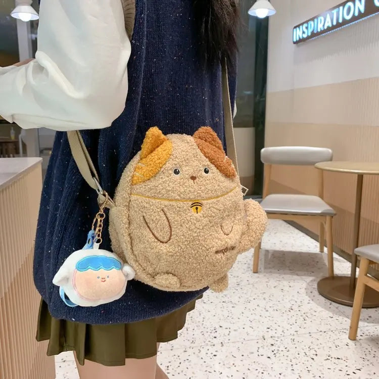 kawaiies-softtoys-plushies-kawaii-plush-Small Kawaii Cat Shoulder Bag Collection Bags 