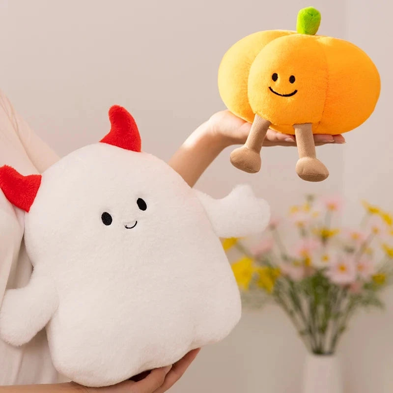 kawaiies-softtoys-plushies-kawaii-plush-Smiling Halloween Pumpkin Ghost Plush Soft toy 