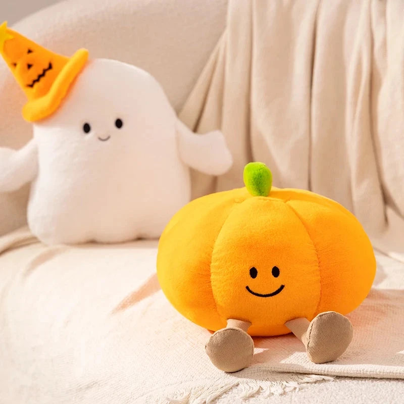 kawaiies-softtoys-plushies-kawaii-plush-Smiling Halloween Pumpkin Ghost Plush Soft toy 