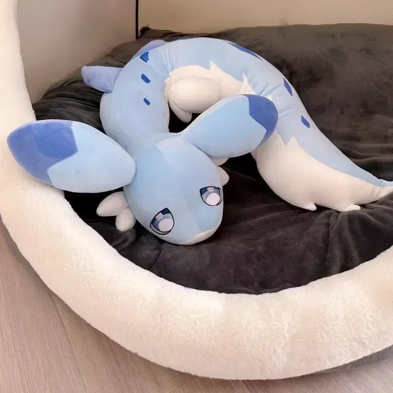 kawaiies-softtoys-plushies-kawaii-plush-Sofi the Long Kawaii Baby Blue Hybrid Dragon Plushie Soft toy 