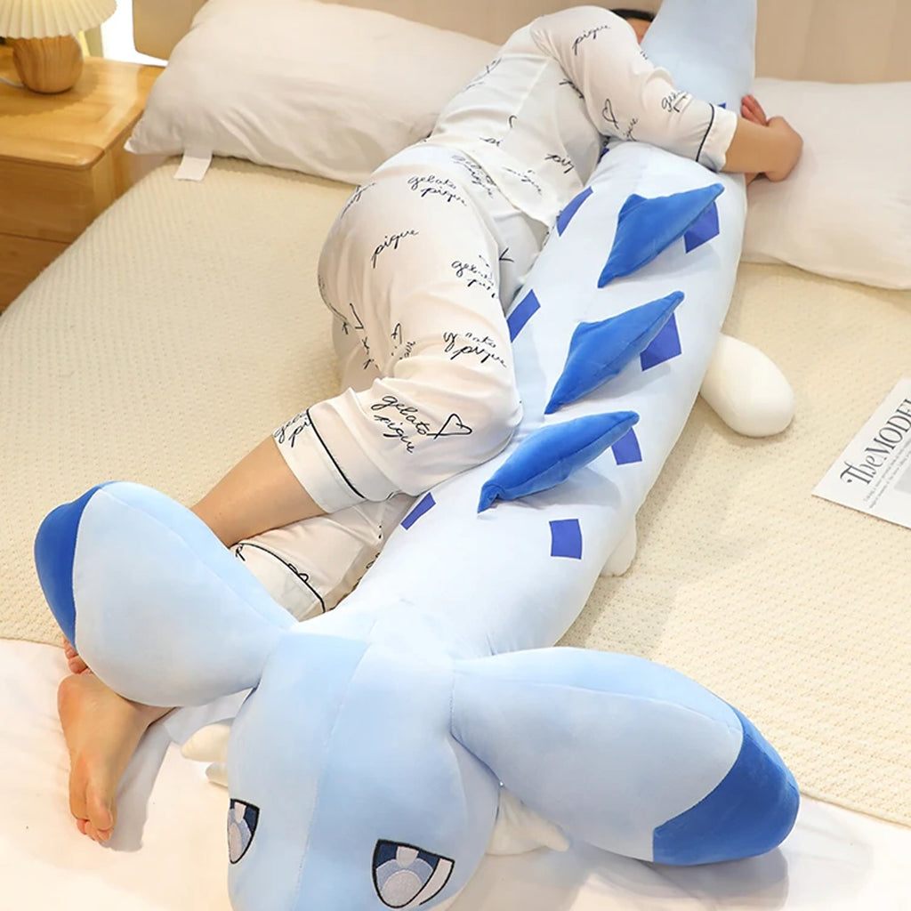 kawaiies-softtoys-plushies-kawaii-plush-Sofi the Long Kawaii Baby Blue Hybrid Dragon Plushie Soft toy 