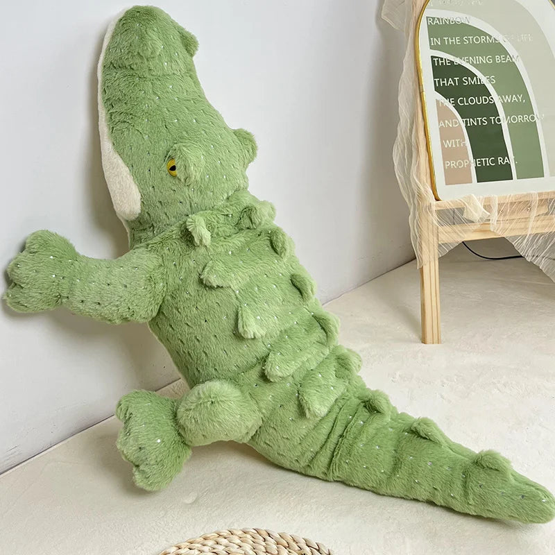 kawaiies-softtoys-plushies-kawaii-plush-Soft Fluffy Green Crocodile Plush Toy Soft toy 