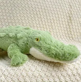 kawaiies-softtoys-plushies-kawaii-plush-Soft Fluffy Green Crocodile Plush Toy Soft toy 