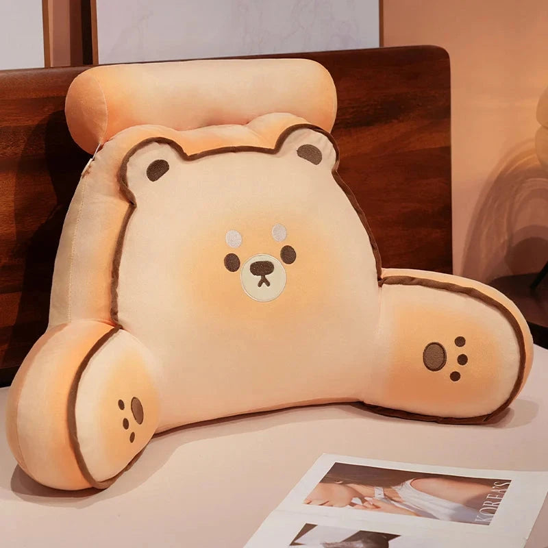 kawaiies-softtoys-plushies-kawaii-plush-. Squishy Bread Cat Dog Bear Resting Cushion Pillow Soft toy bear 50cm 