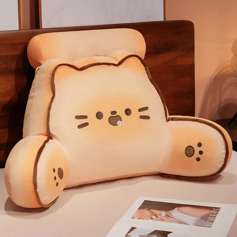 kawaiies-softtoys-plushies-kawaii-plush-. Squishy Bread Cat Dog Bear Resting Cushion Pillow Soft toy cat 50cm 