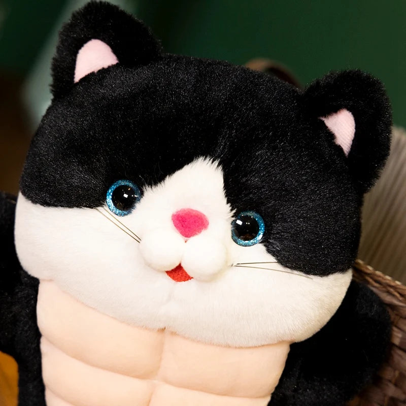 kawaiies-softtoys-plushies-kawaii-plush-Strong Muscle Cat Plushie Soft toy 