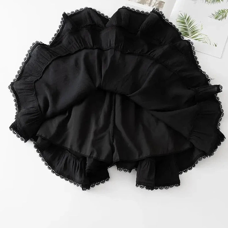 kawaiies-softtoys-plushies-kawaii-plush-Summer Irregular Ruffle Mini Skirt Apparel 