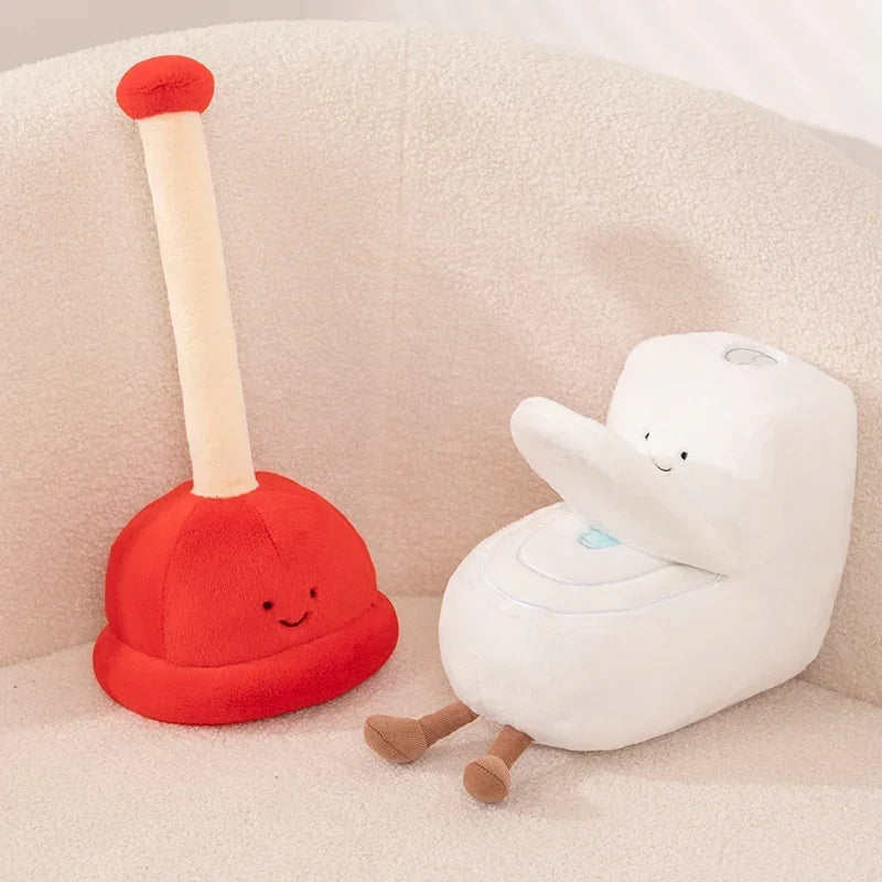 kawaiies-softtoys-plushies-kawaii-plush-Toilet Buddies Poop Tissue Plunger Plushie Collection Soft toy 