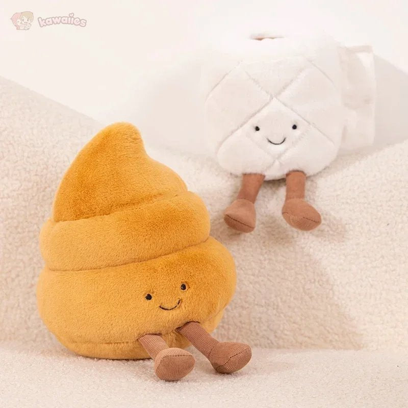 kawaiies-softtoys-plushies-kawaii-plush-Toilet Buddies Poop Tissue Plunger Plushie Collection Soft toy 