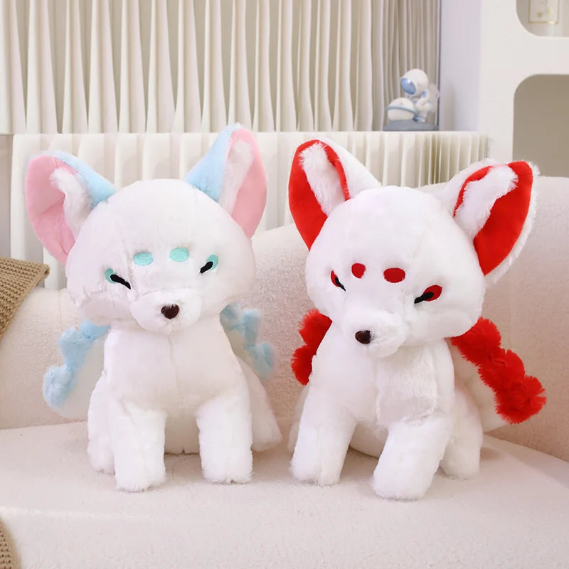 kawaiies-softtoys-plushies-kawaii-plush-White Nine-Tailed Fox Plushies Soft toy 