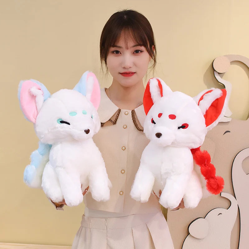 kawaiies-softtoys-plushies-kawaii-plush-White Nine-Tailed Fox Plushies Soft toy 