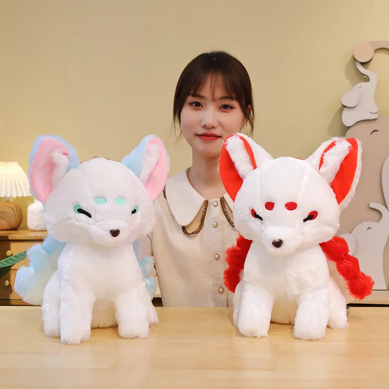 kawaiies-softtoys-plushies-kawaii-plush-White Nine-Tailed Fox Plushies Soft toy 