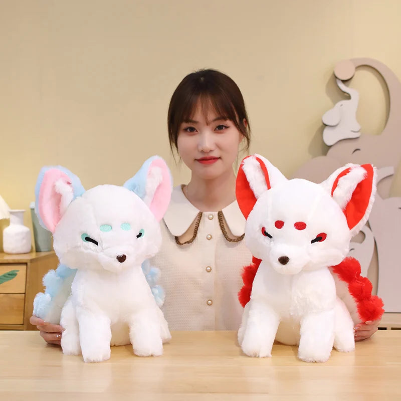 kawaiies-softtoys-plushies-kawaii-plush-White Nine-Tailed Fox Plushies Soft toy 