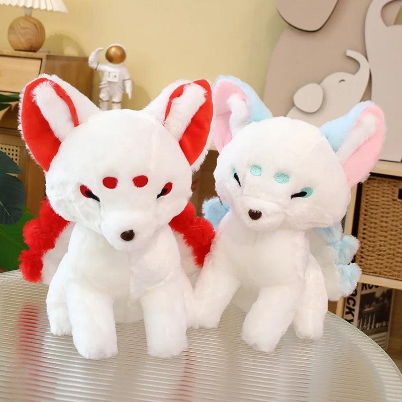 kawaiies-softtoys-plushies-kawaii-plush-White Nine-Tailed Fox Plushies Soft toy 