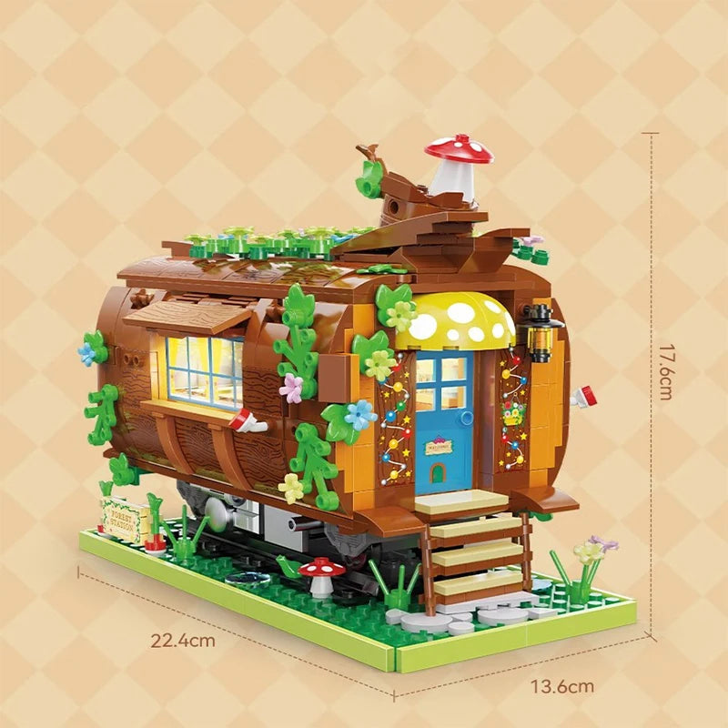 kawaiies-softtoys-plushies-kawaii-plush-Wooden Train Carriage Home Building Blocks Build it 