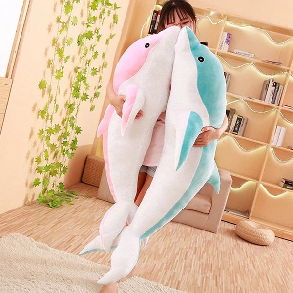 pink dolphin plush