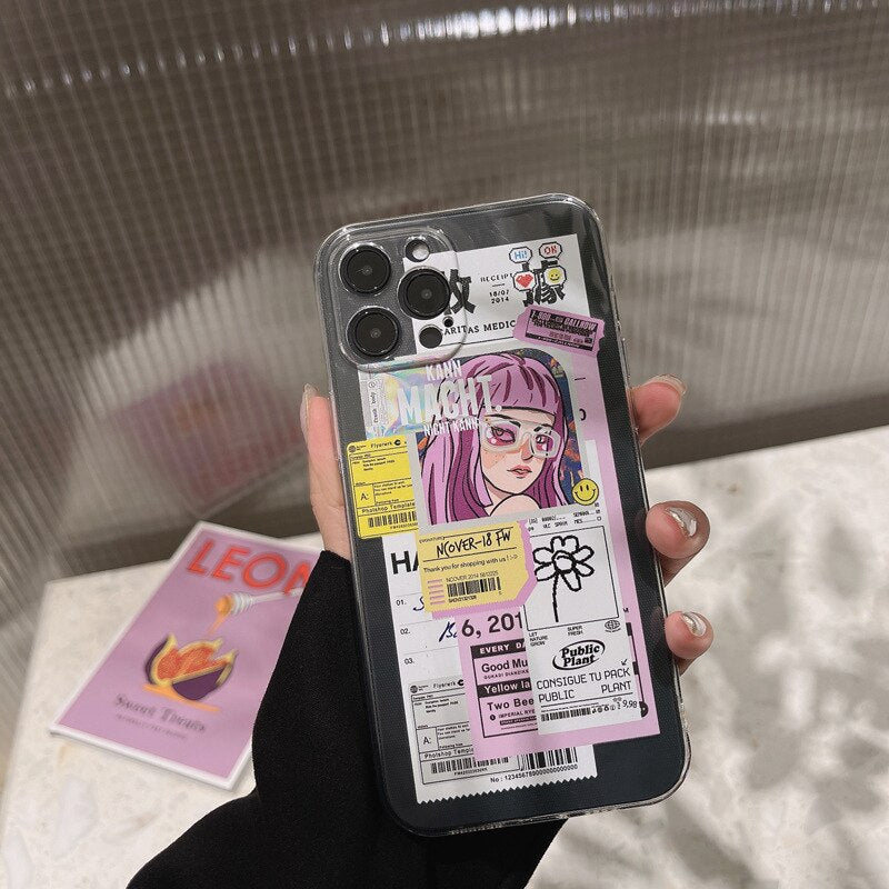 GetUSCart- versing Naruto-Anime iPhone 11 Case,Japan Anime Cartoon Naruto  Akatsuki iPhone Case for Boys Men Girls,Uzumaki Hatake Kakashi Itachi Cute  Cool Anime Design Soft TPU Clear Case for iPhone 11