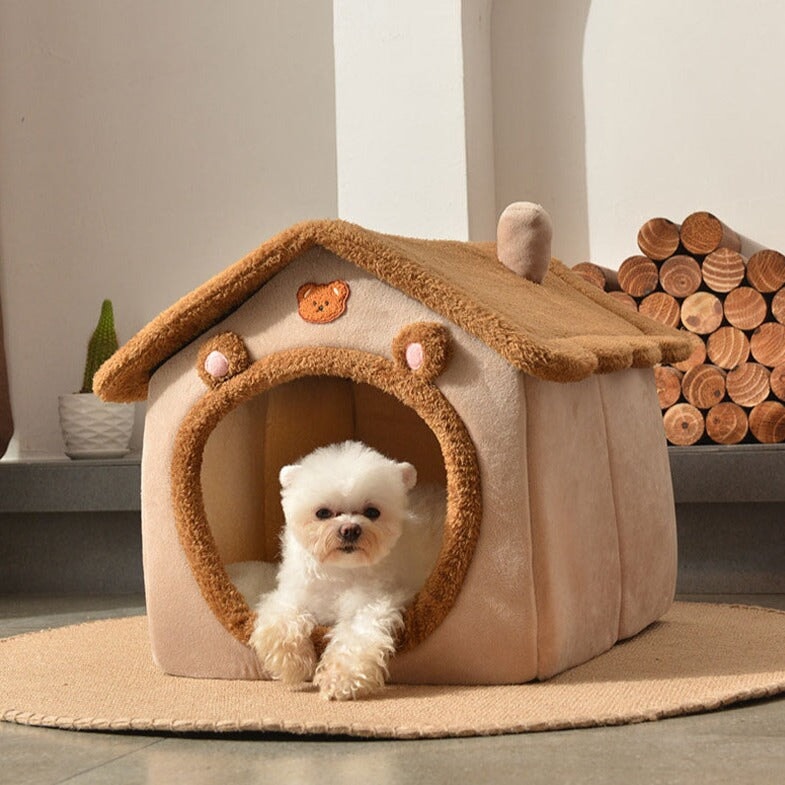 Small Dog Travel Mat / Warm Dog Crate Cushion / Washable Travel