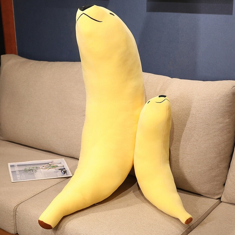  Cute Throw Pillow Stuffed Banana Toys Kawaii Banana
