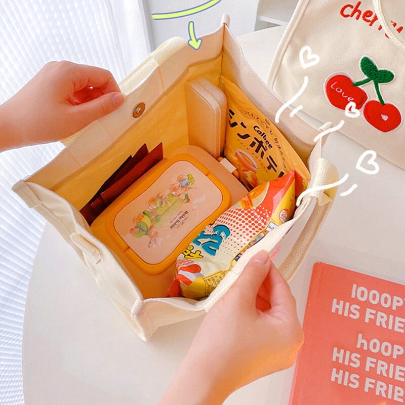 New Cartoon Pattern Lunch Bag for Boys School Food Bag Thermal