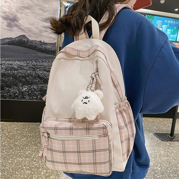 Soft girl backpacks online