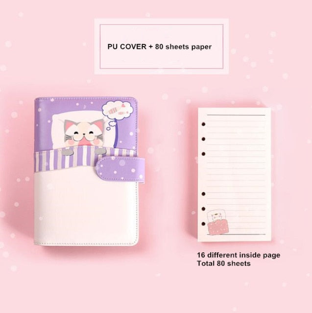 Dreamy Sleeping Cats Journal Set – Kawaiies