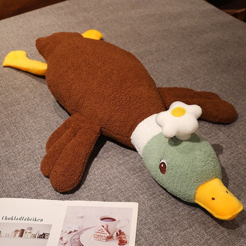 Kawaii Giant Frog Plush Goose Soft Toy Stuffed Animal Doll For