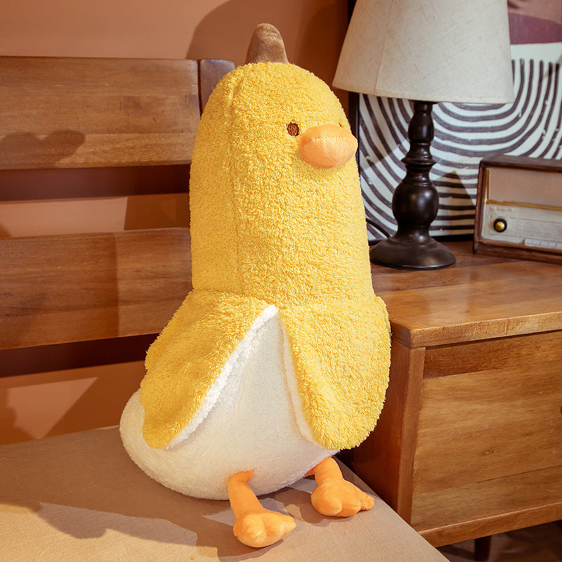 Fluffy Banana Duck Crew Plushies – Kawaiies