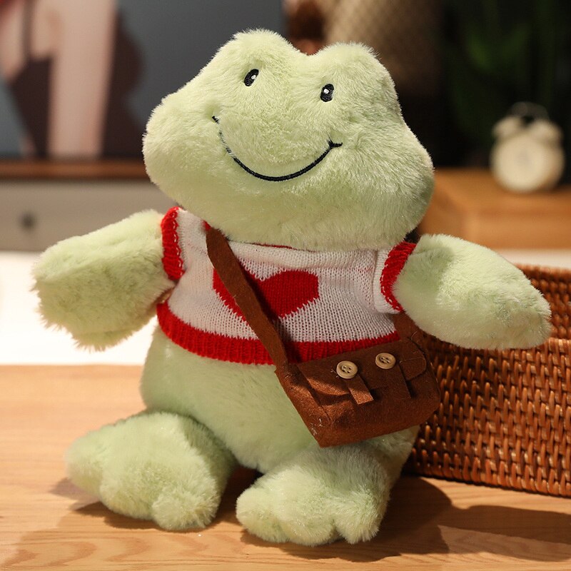 Fluffy Cheerful Frog Plushie Collection – Kawaiies