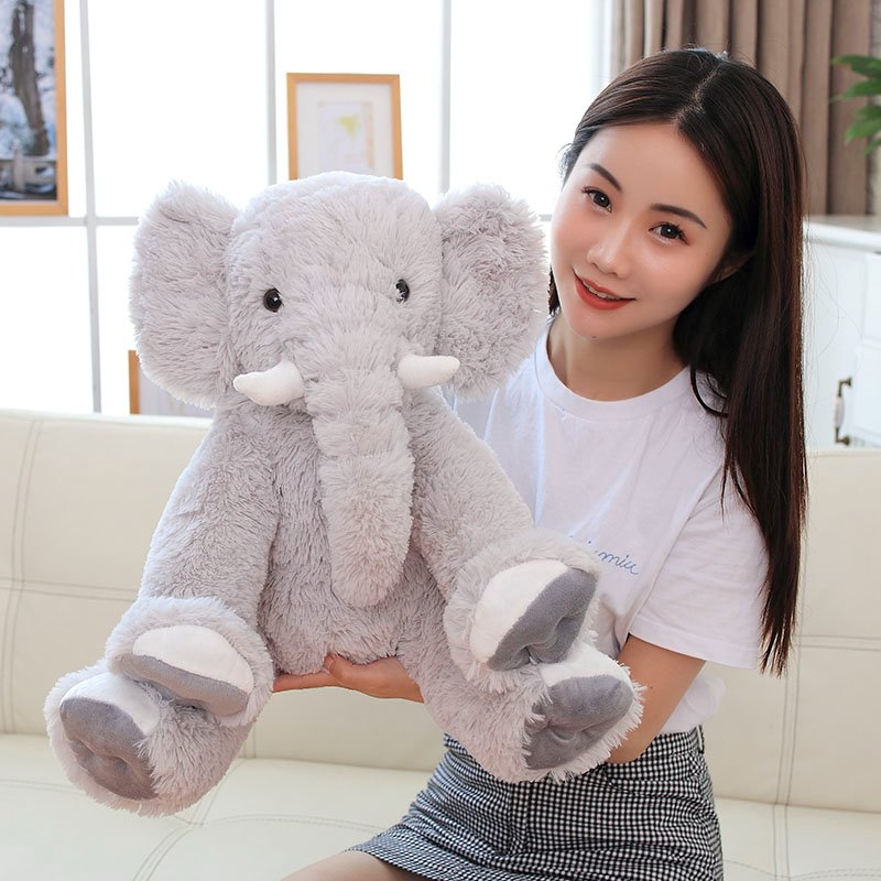 Fluffy Elephant Family - Kawaiies - Adorable - Cute - Plushies - Plush - Kawaii