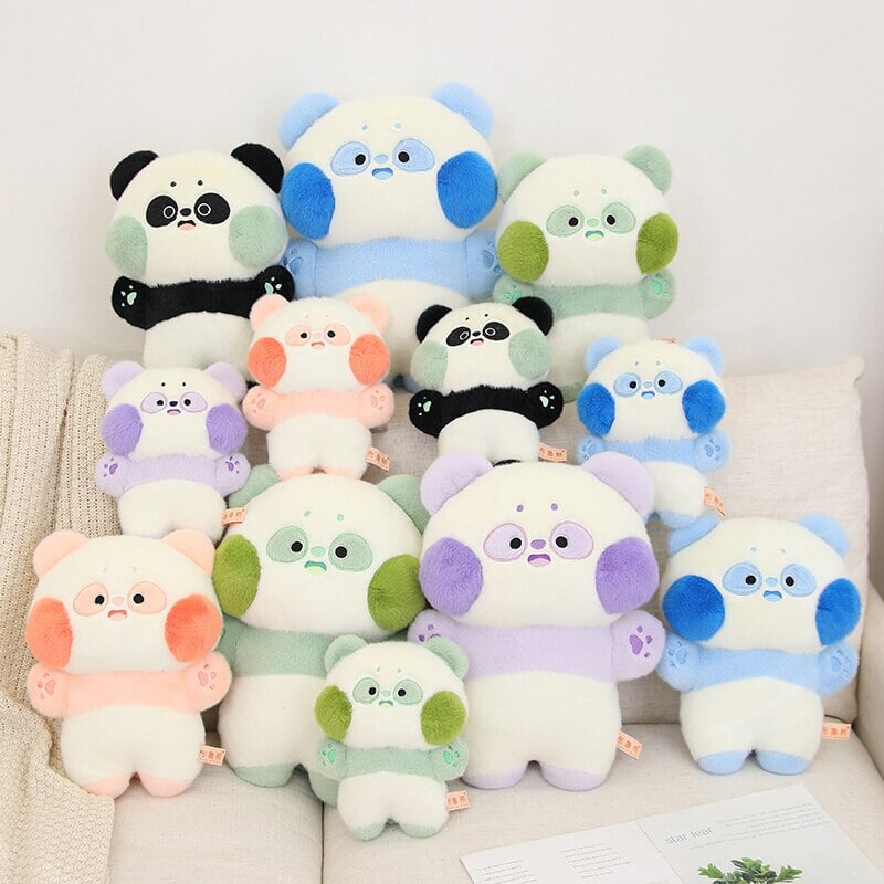 Fluffy Panda Squad Plushies – Kawaiies