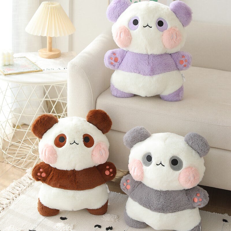 Fluffy Panda Squad Plushies – Kawaiies