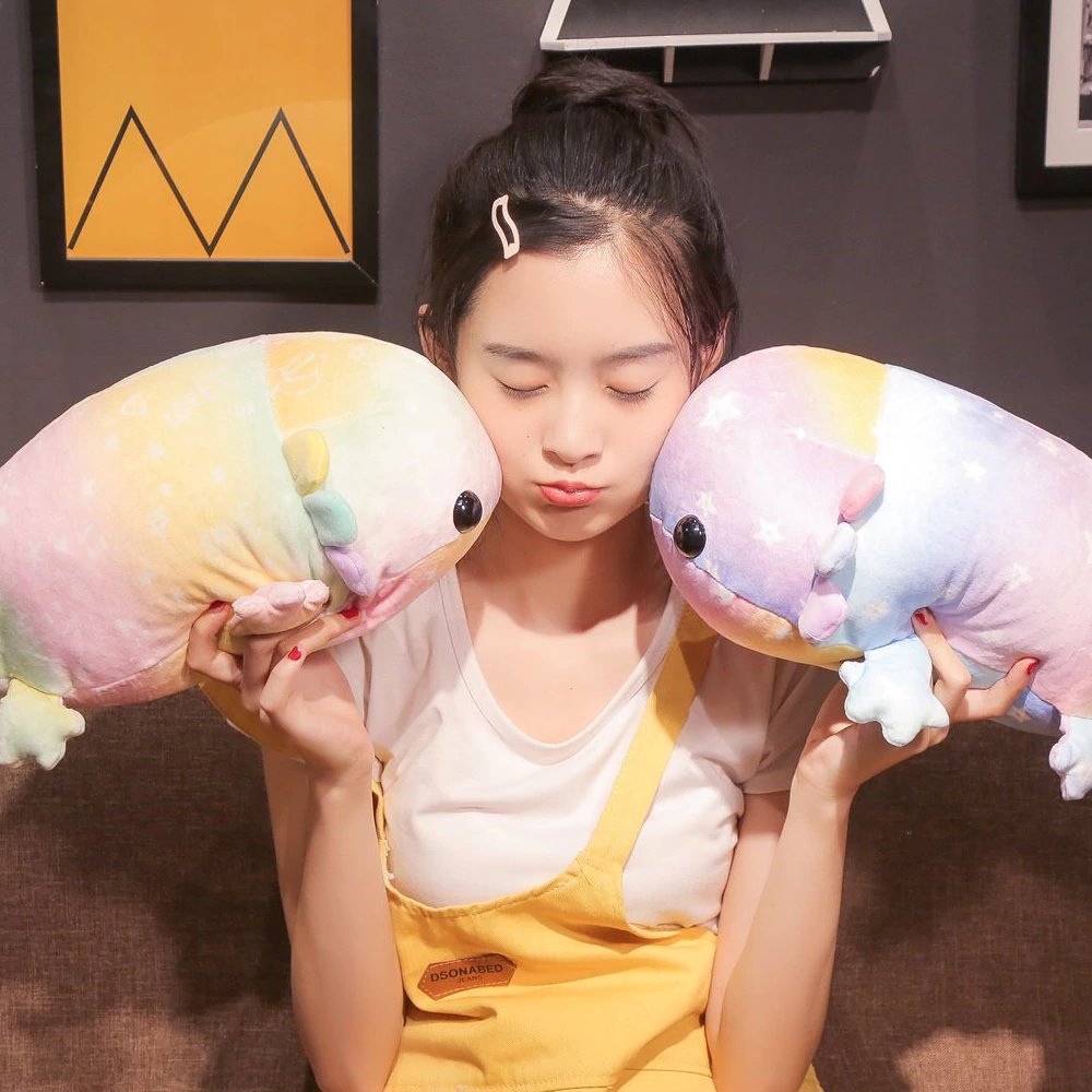 Axolotl Pink Squishmallow, Axolotl Plush Kawaii