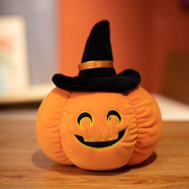 Halloween Pumpkin Black Hat Plushie Collection