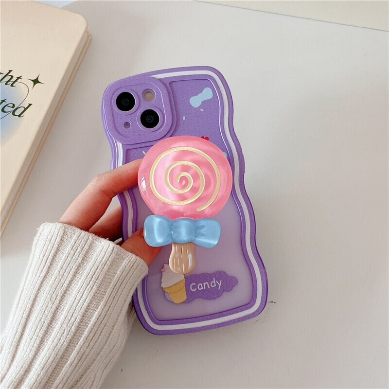 Ice Cream Lollipop iPhone Case – Kawaiies