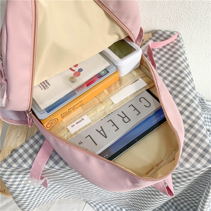 Fashion Ultra-Light Fluffy Space Women's Backpack School Backpack