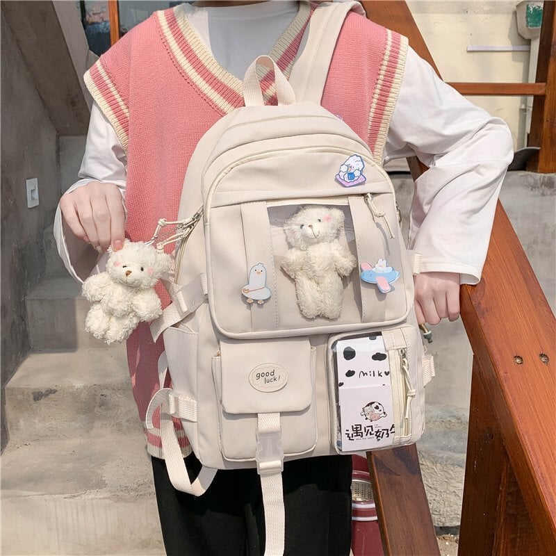 Japanese High School Backpack Bag Kawaiies