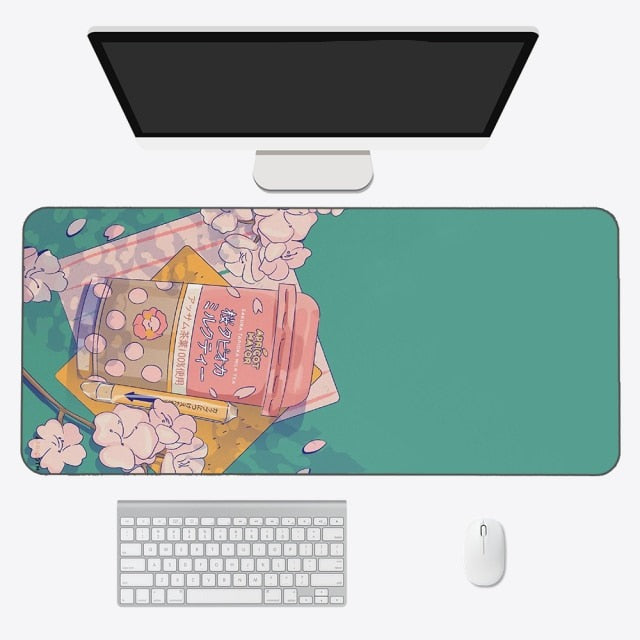 Magic Sky Tree Mouse Pad Desk Mat Large Computer Keyboard Pad Anime Mouse  Pad Laptop Office Non-slip Mouse Pad Compatible For Trading Card Board Card  Play Mat - Temu