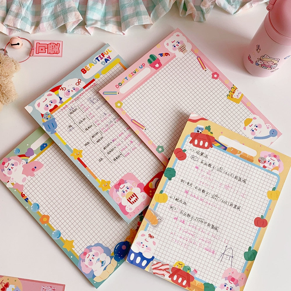 Kawaii Colourful Life Memo Pads – Kawaiies