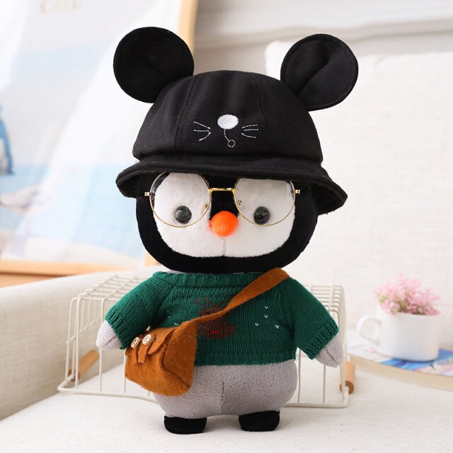 Cute Dress Up Penguin Stuffed Plush Toy For Gifts