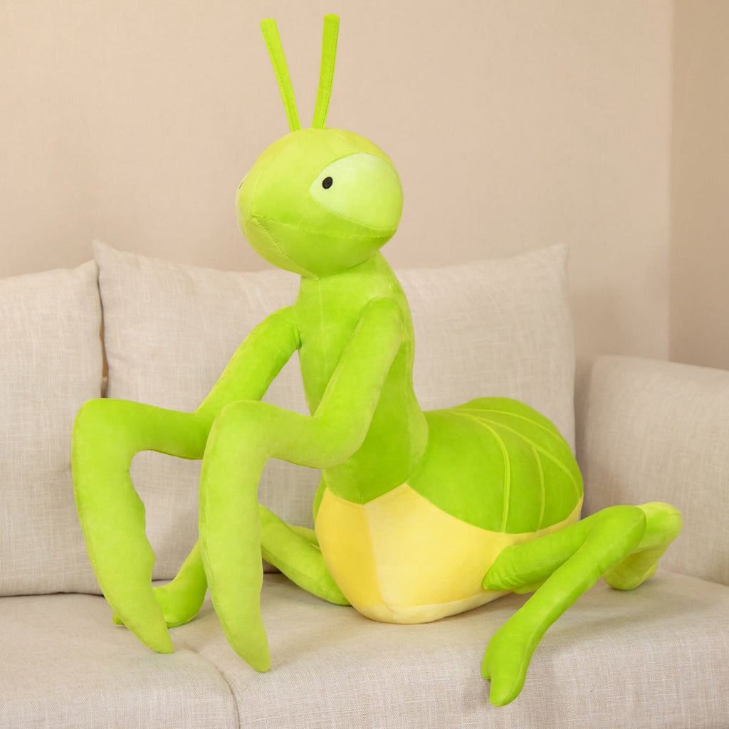 Kawaii Green Praying Mantis Plushie - Kawaiies - Adorable - Cute - Plushies - Plush - Kawaii