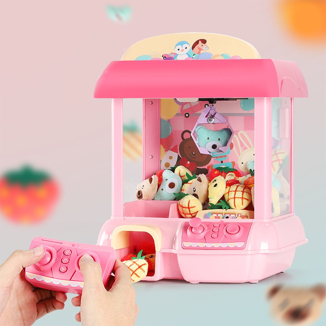 Kawaii Mini Pink Green Light Up Claw Machine Toy – Kawaiies