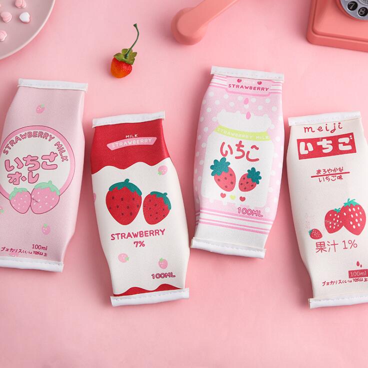 Strawberry Milk Carton Crossbody Bag | Hot Topic